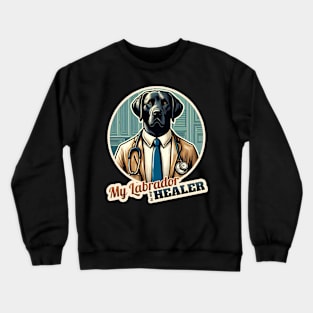 Doctor Labrador Retriever Crewneck Sweatshirt